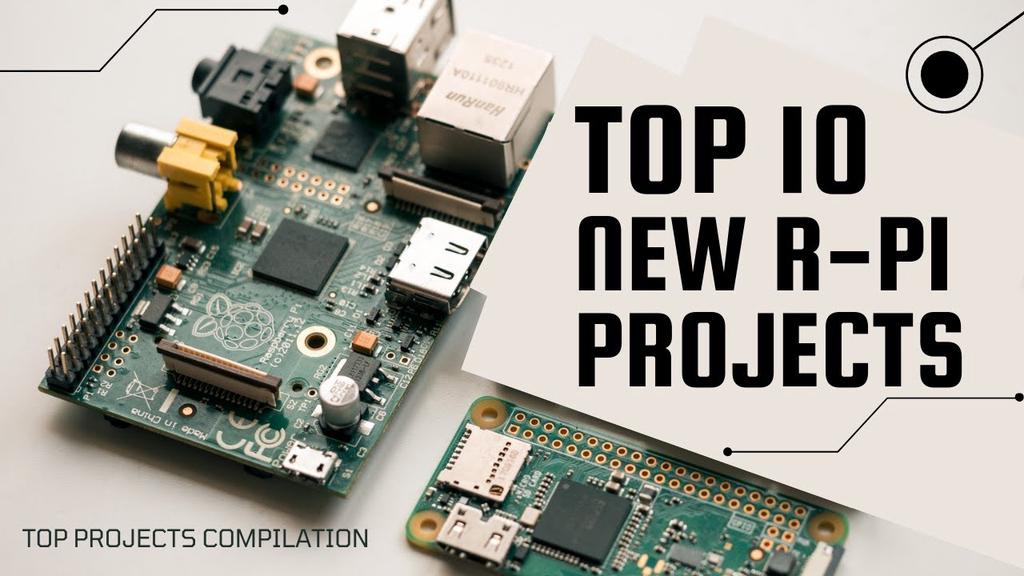 'Video thumbnail for 10 NEW Raspberry Pi projects you must try in 2022'