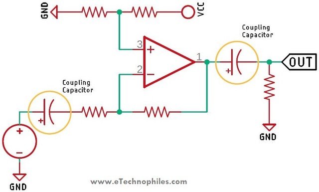 Op-amp based Amplifier circuit