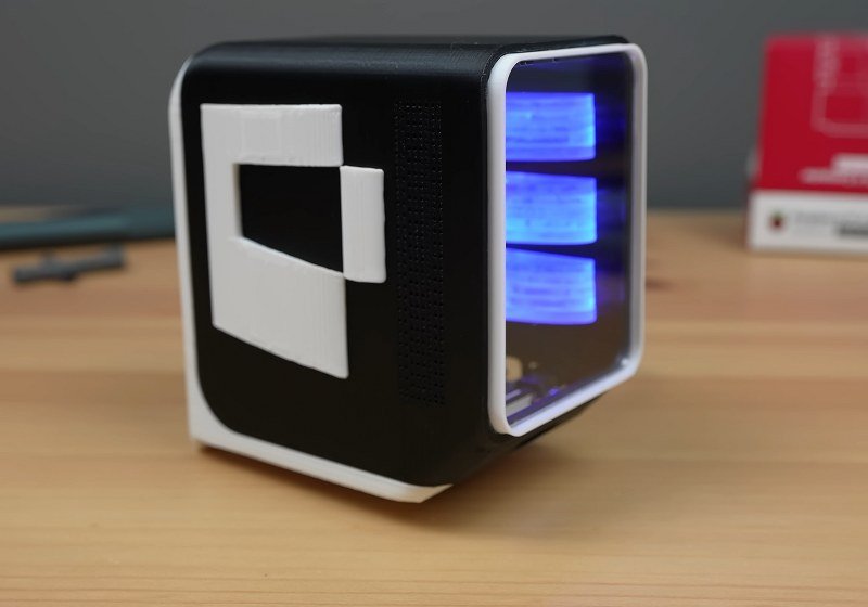 AI designed R-pi case