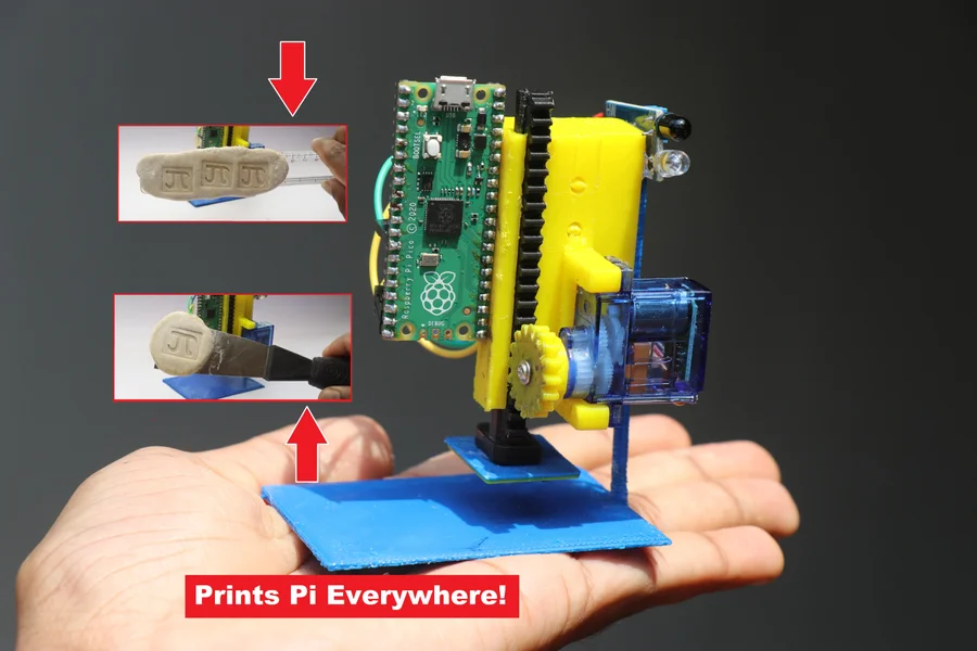 Micro stamping machine with pico