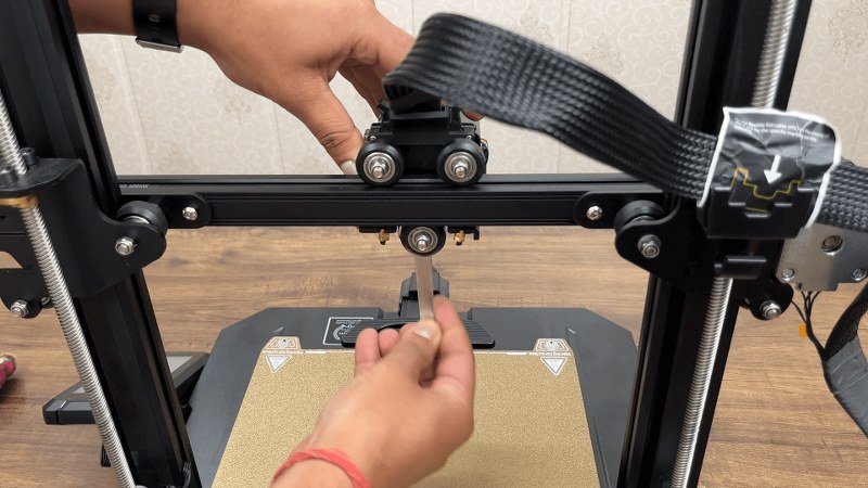 Tighten all the screws