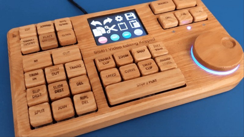 DIY wooden keyboard