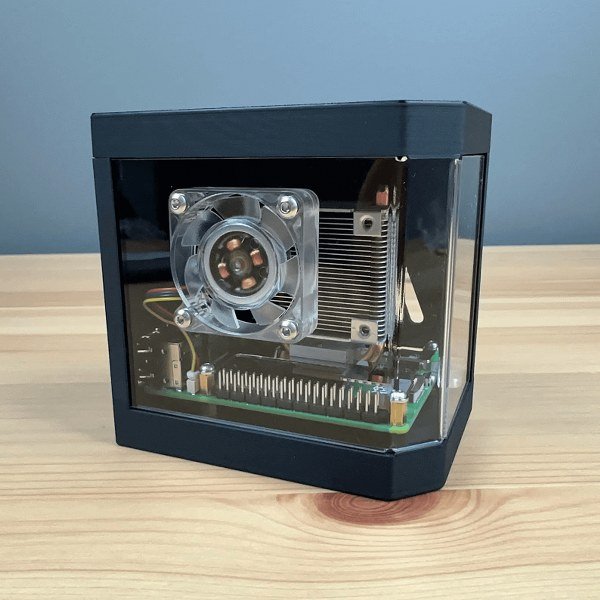 Raspberry Pi 5 Desktop Split Computer Case
